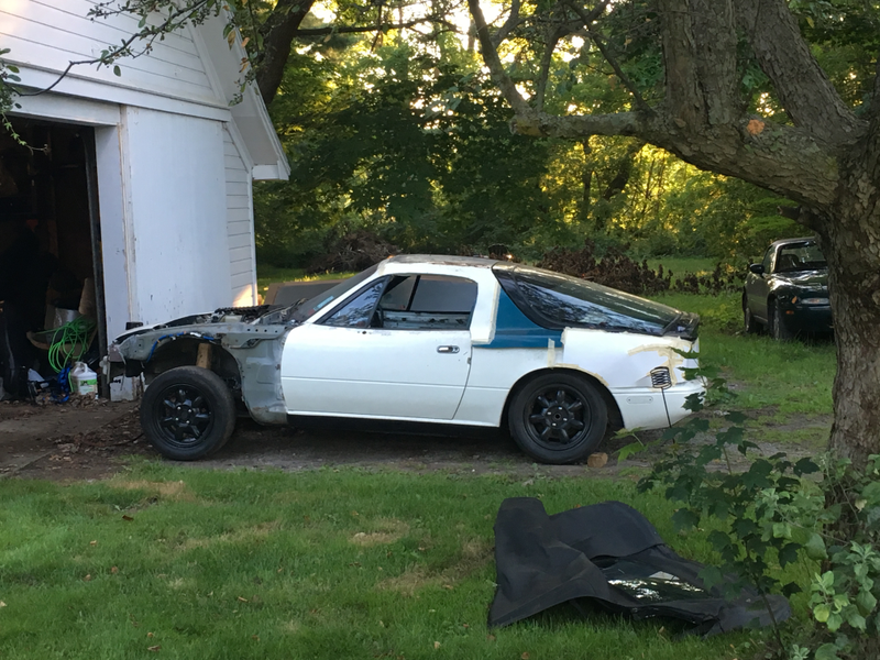 Illustration for article titled Moved the Beast out into the Sunlight (Miata Roof Project)